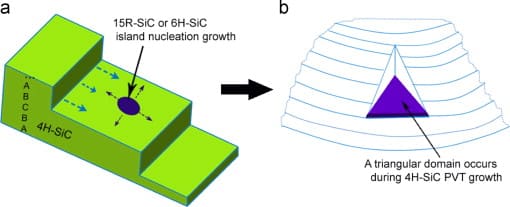 step flow growth for sic Single Crystal step flow growth for sic Single Crystal